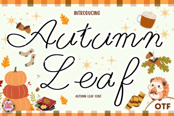 Autumn Leaf Font: A Seasonal Script for Digital Branding and Web Design
