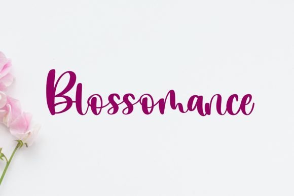 Blossomance Font: Adding Organic Flow to Editorial Design