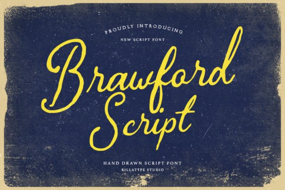 Brawford: A Script Font That Elevates Campaign Typography