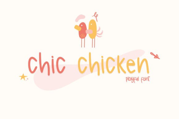 Chic Chicken: A Playful Typeface That Elevates Small Business Branding