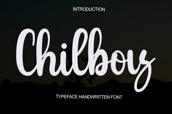 Chilboy: A Modern Handwritten Font for Crafters and Product Designers