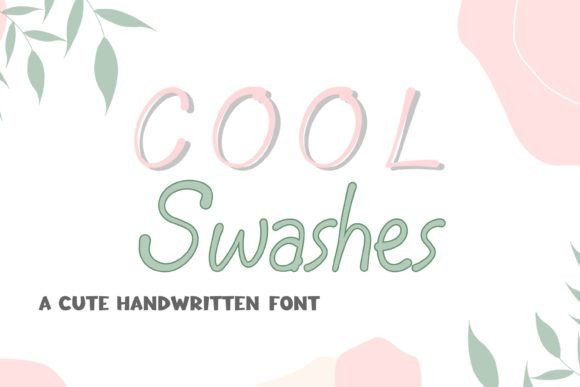 Cool Swashes Font: Playful Handwritten Charm for Makers