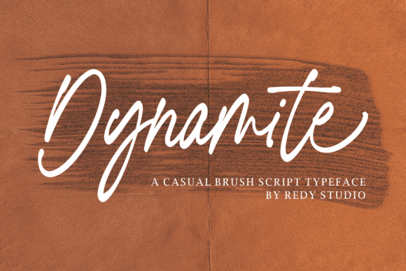 Dynamite Font: A Bold Handwritten Typeface for Business Branding