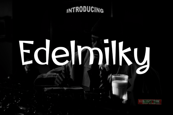 Edelmilky: A Charming Handwritten Font for Modern Web Design Projects