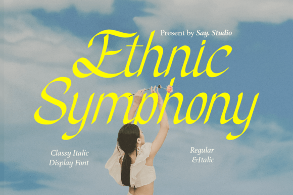 Ethnic Symphony Font: Elevating Editorial Design