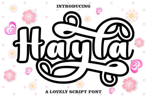 Hayla Outline Font: Elevate Digital Campaigns