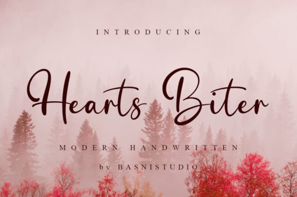 Hearts Biter Font: Elevating Editorial Layouts