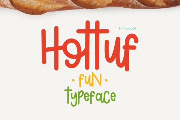 Hottuf Font: A Casual Script for Handmade Products