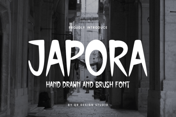 Japora Font: Authentic Brush Style for Campaign Visuals
