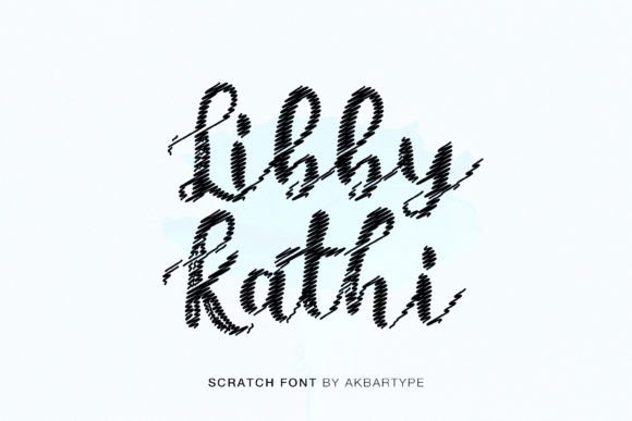 Libby Kathi Font: Natural Handwritten Style for Makers