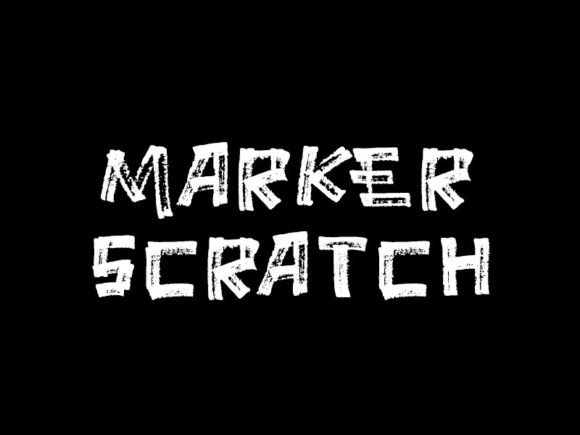 Marker Scratch: The 80s-Inspired Typeface That Powers Scroll-Stopping Marketing