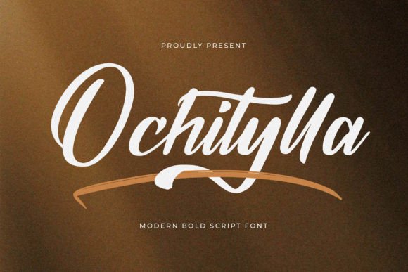 Ochitylla: A Stylish Script Font That Elevates Small Business Branding