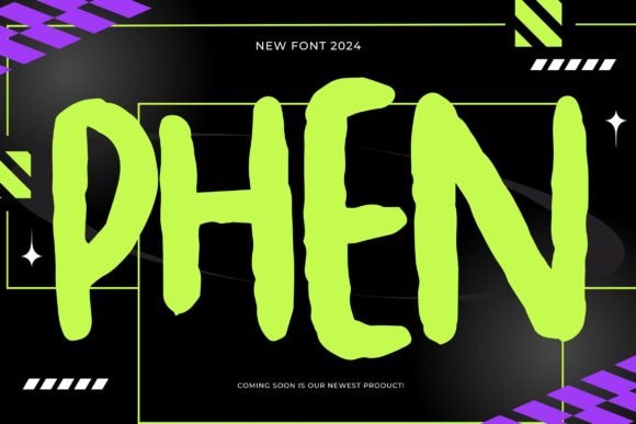 Phen Font: A Playful Sans Serif for Small Business Branding