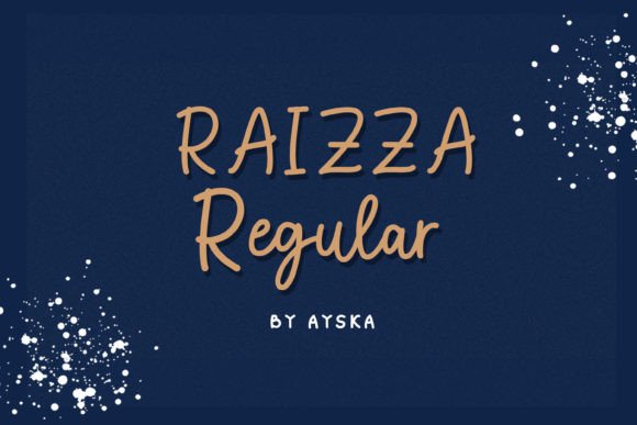 Raizza: A Modern Handwritten Script Font for Editorial Design