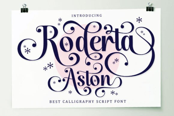 Roderta Aston Font: Elevating Small Business Branding