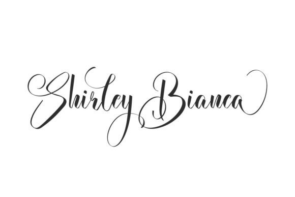 Shirley Bianca Font: Elegant Script for Editorial Design