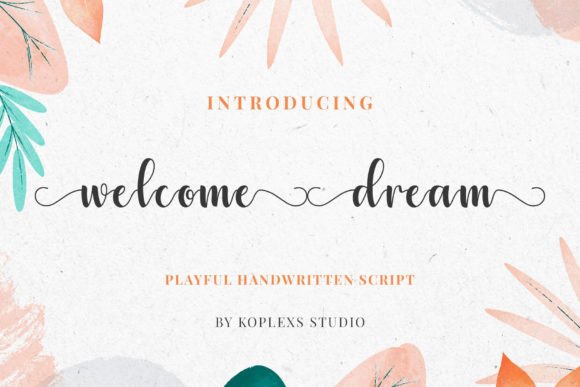 Welcome Dream Font: Elevating Small Business Branding