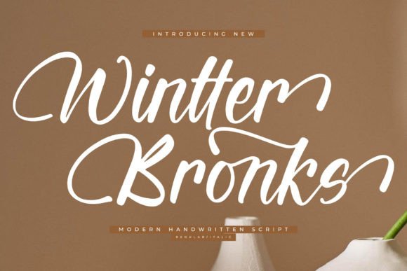 Wintter Bronks: How a Luxury Script Font Elevated a Real Product Launch Campaign